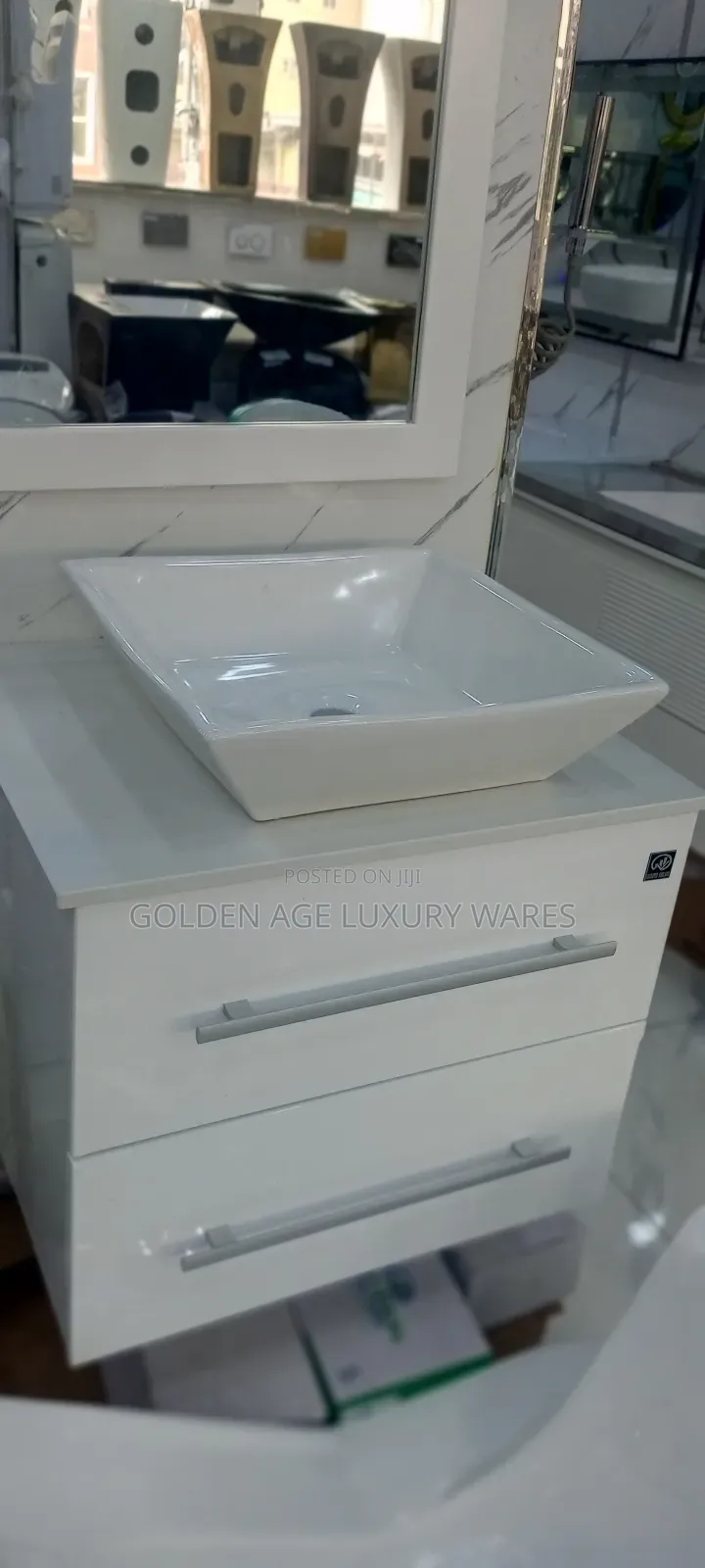 60cm Hanging Cabinet Basin