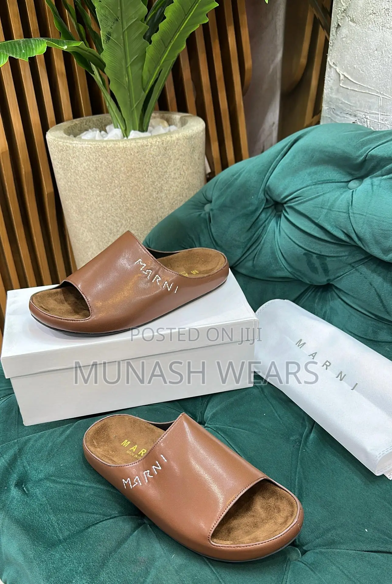 Marni Leather Half Shoe