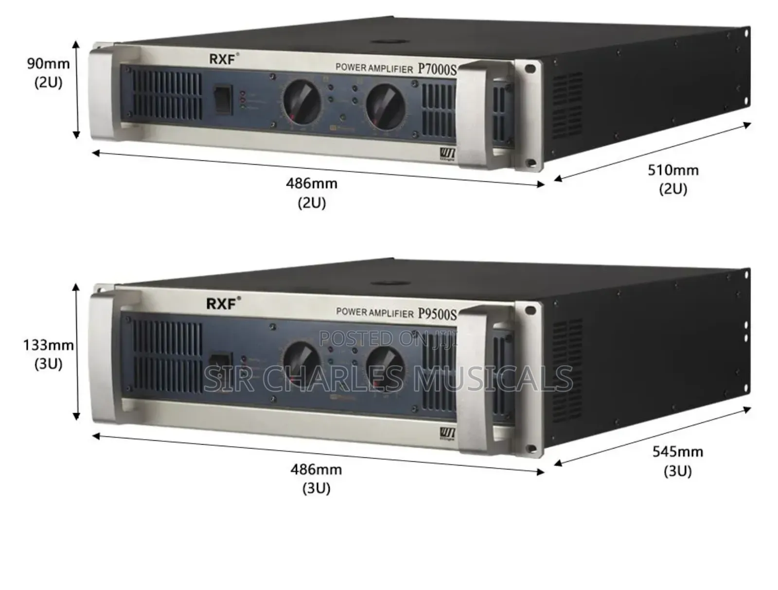 Yamaha P5000s P-Series Power Amplifier 500 Watts Rmsx2 at 8