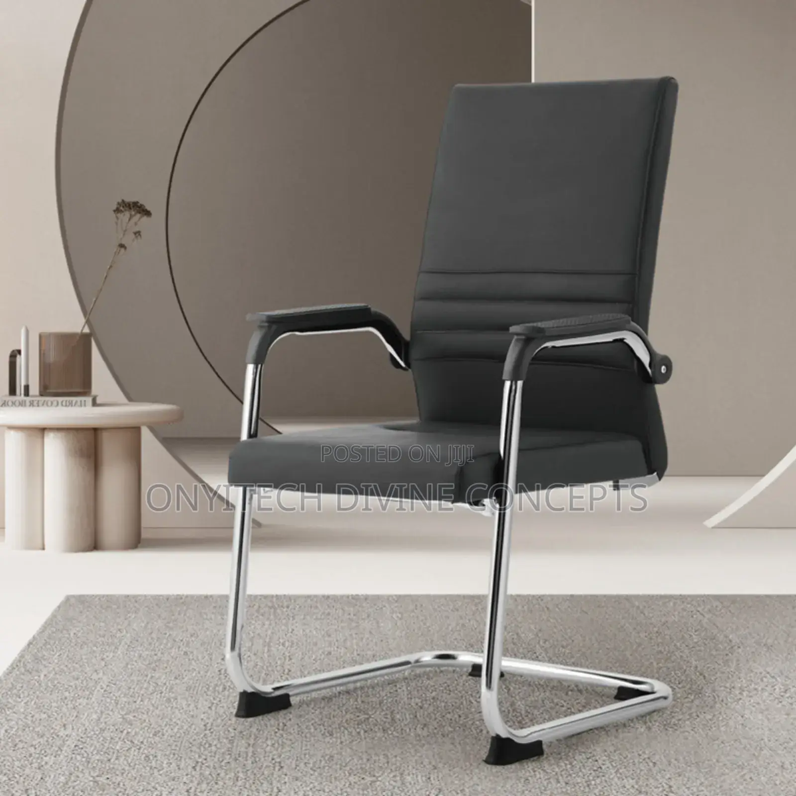 Leather Office Visitors Chair