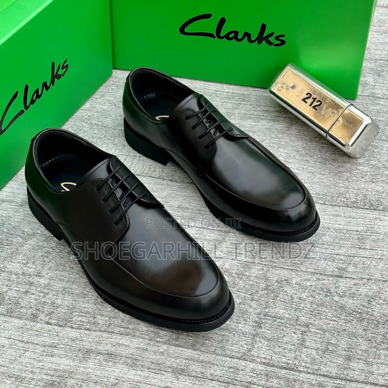 Mens Leather Derby Lace Shoes