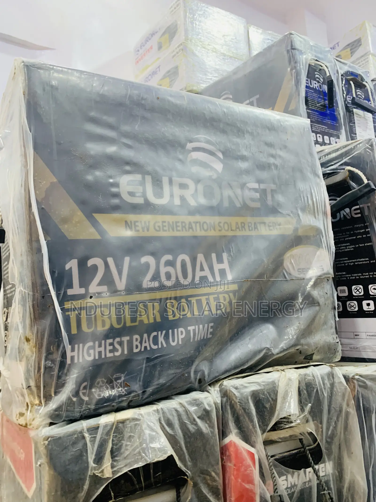 260ah Euronet Tubular Battery