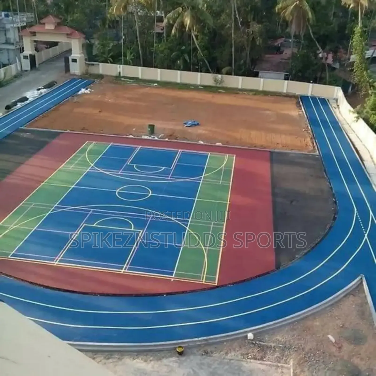 Athletic Race Trackartificial Grass Football Pitch