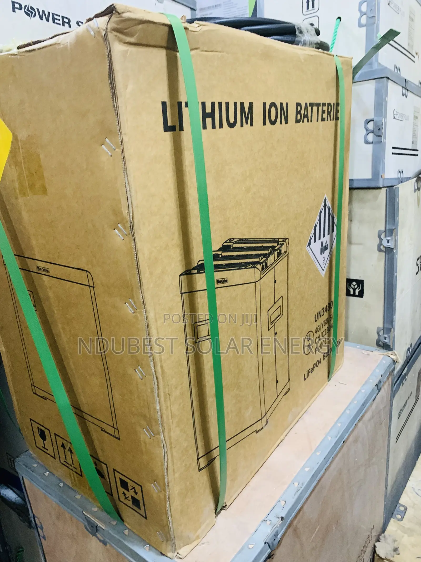 15kwh 51.2v Blue Carbon Lithium Ion Batteries