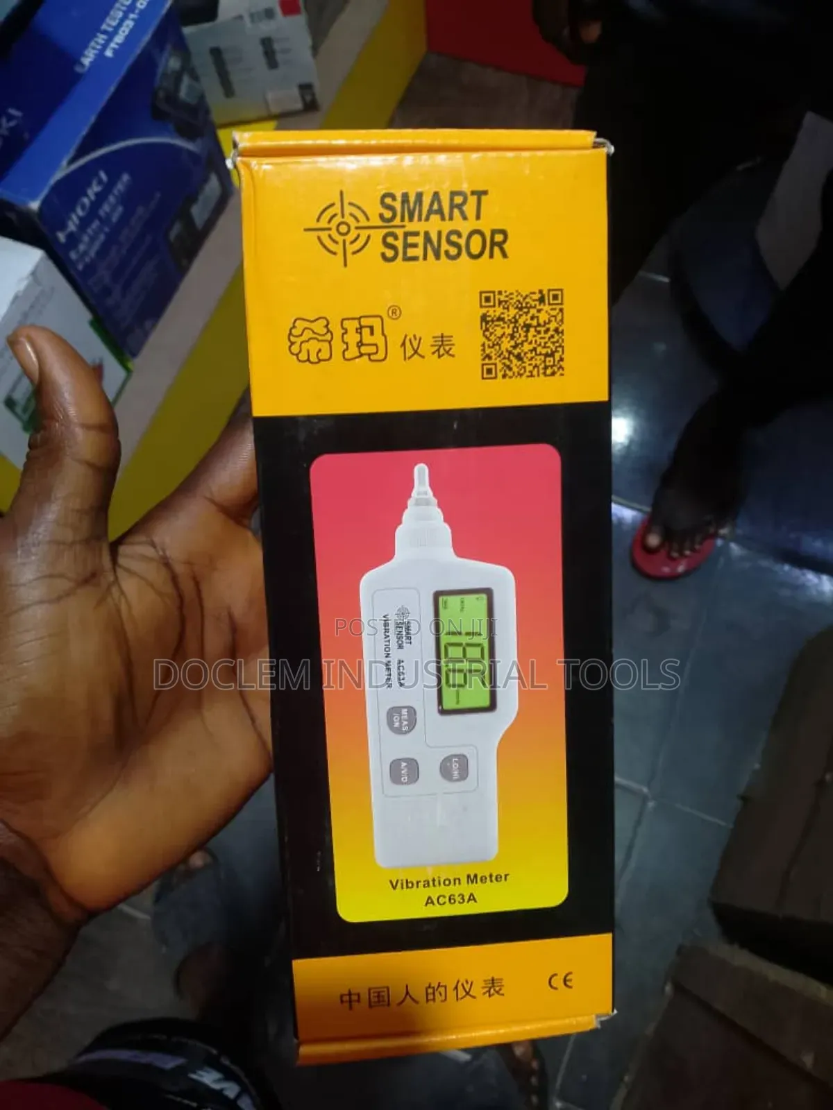 Digital Smart Sensor Vibration Meter