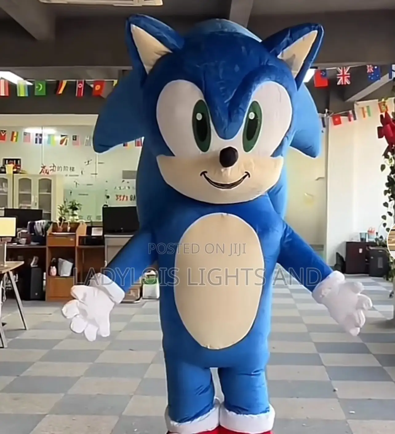 Sonic Mascot Costume