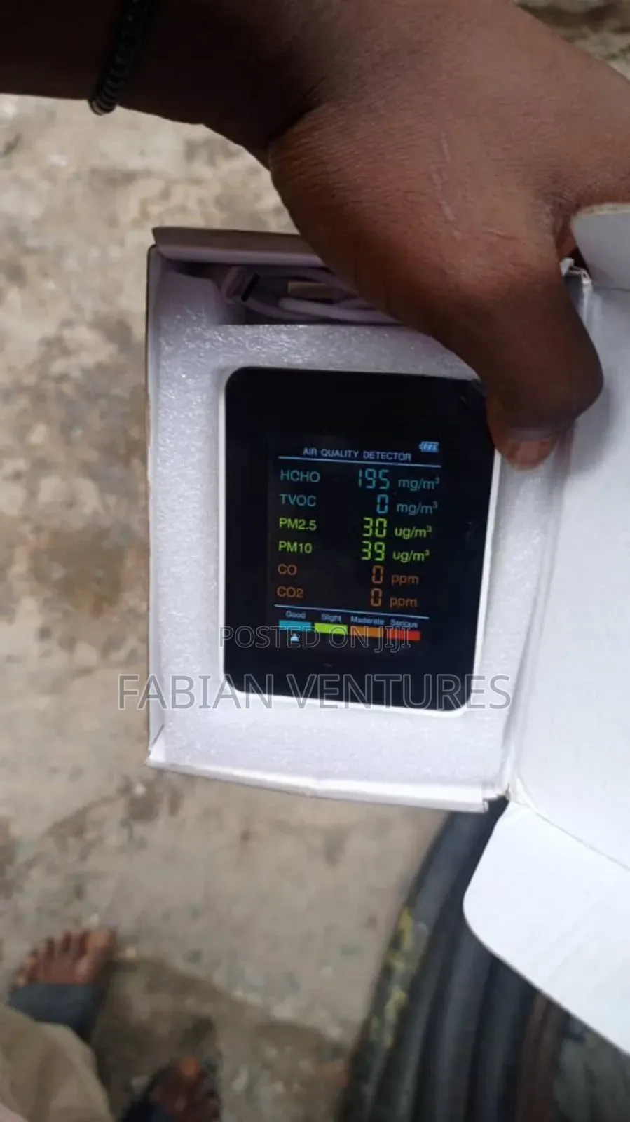 5 in 1 Function: Multifunction Air Quality Monitor