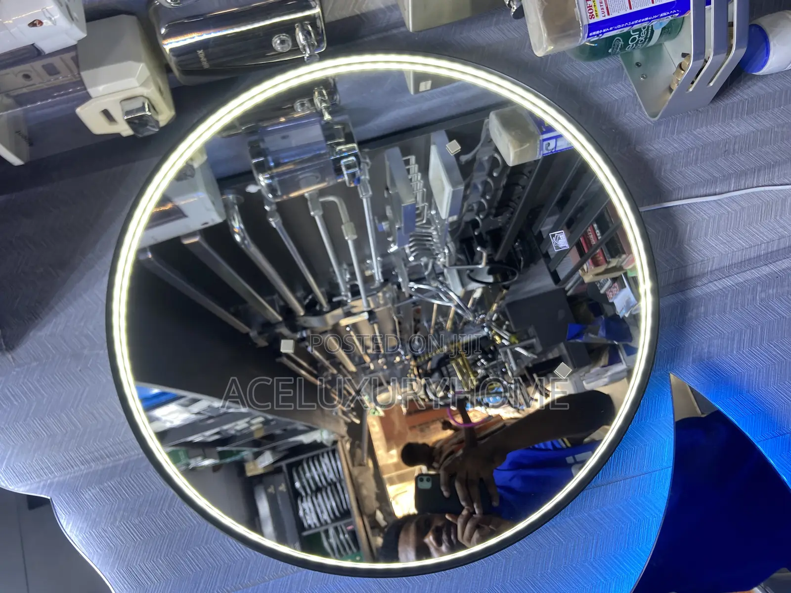 Mirror Round 3 Front-Light Led