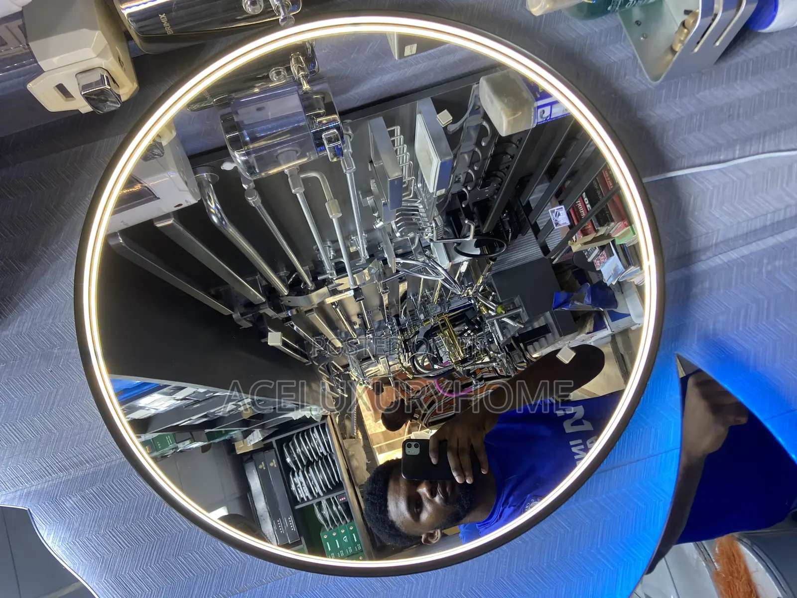 Mirror Round 3 Front-Light Led