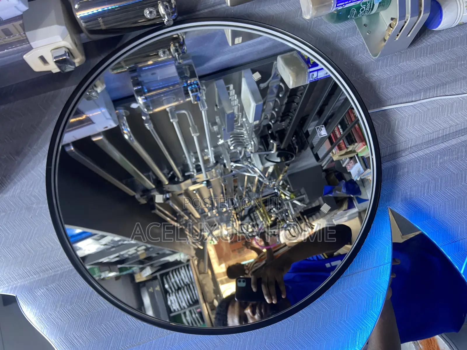 Mirror Round 3 Front-Light Led