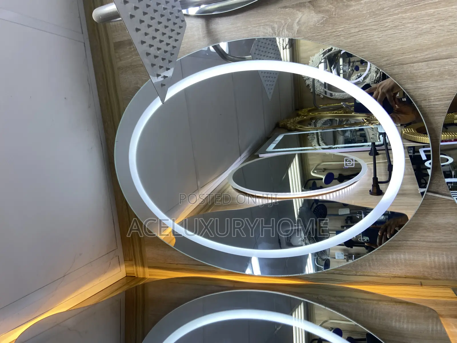 Mirror Oval 1 Front Light Led