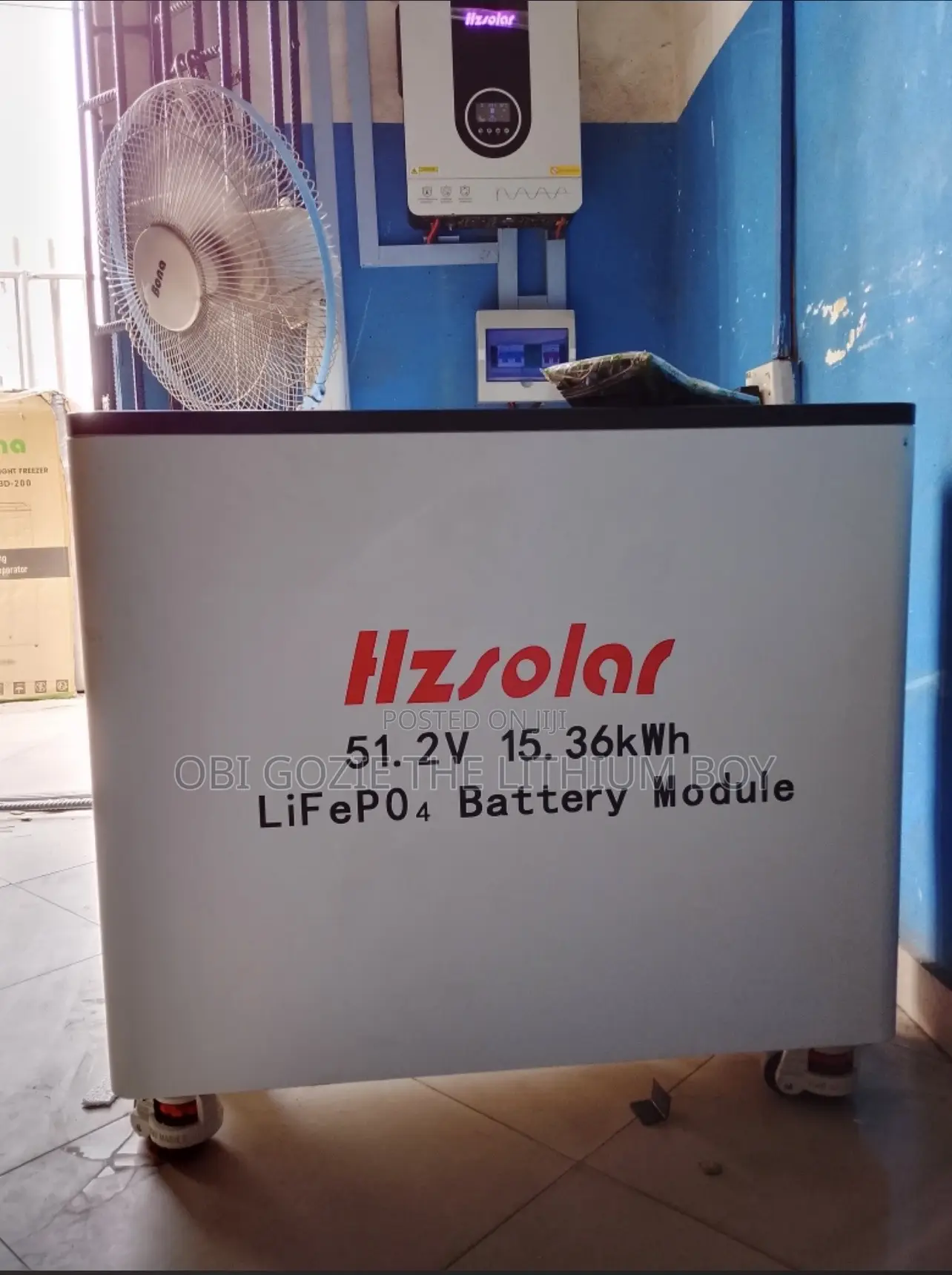 Hz Solar 15kh Lithium Ion Battery Available in Stock.