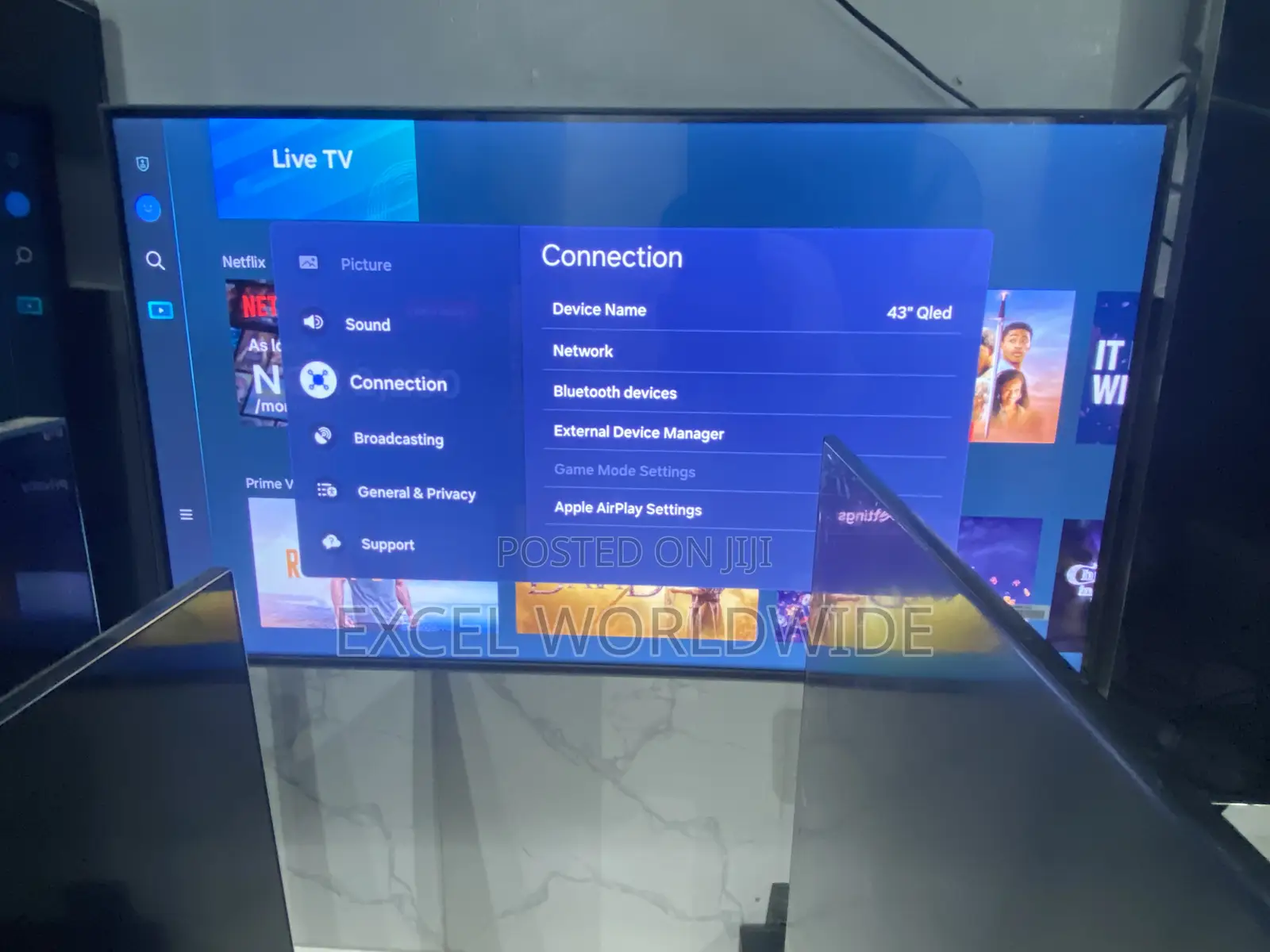43” Glamorous Samsung 2023 Crystal Uhd Tv Wit Bluetooth