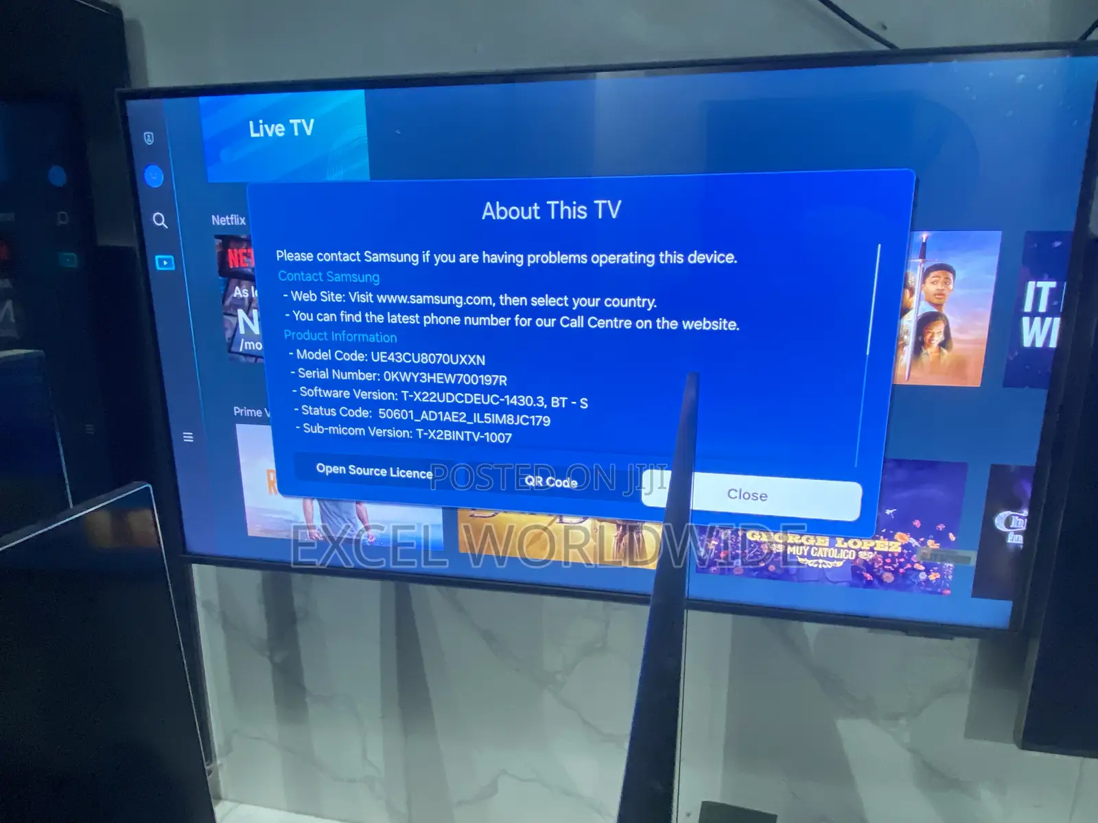 43” Glamorous Samsung 2023 Crystal Uhd Tv Wit Bluetooth