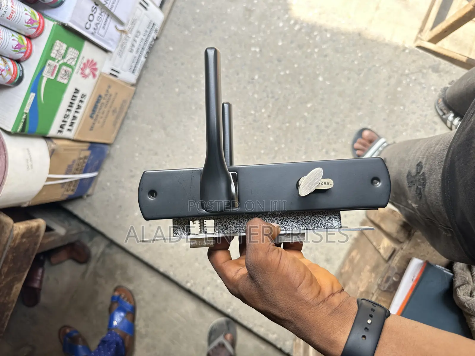 Luxury High Quality Black Universal Door Lock