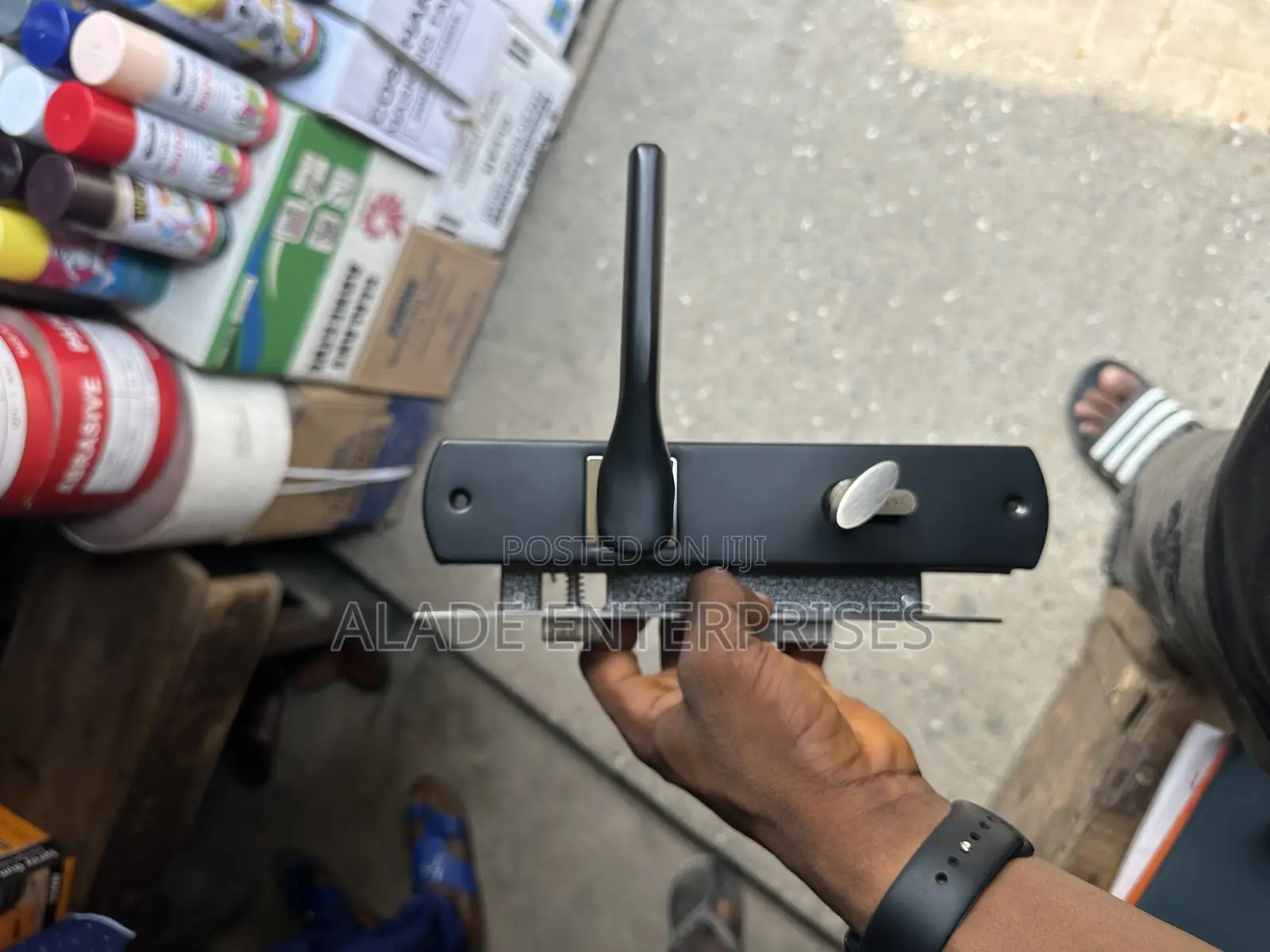 Luxury High Quality Black Universal Door Lock