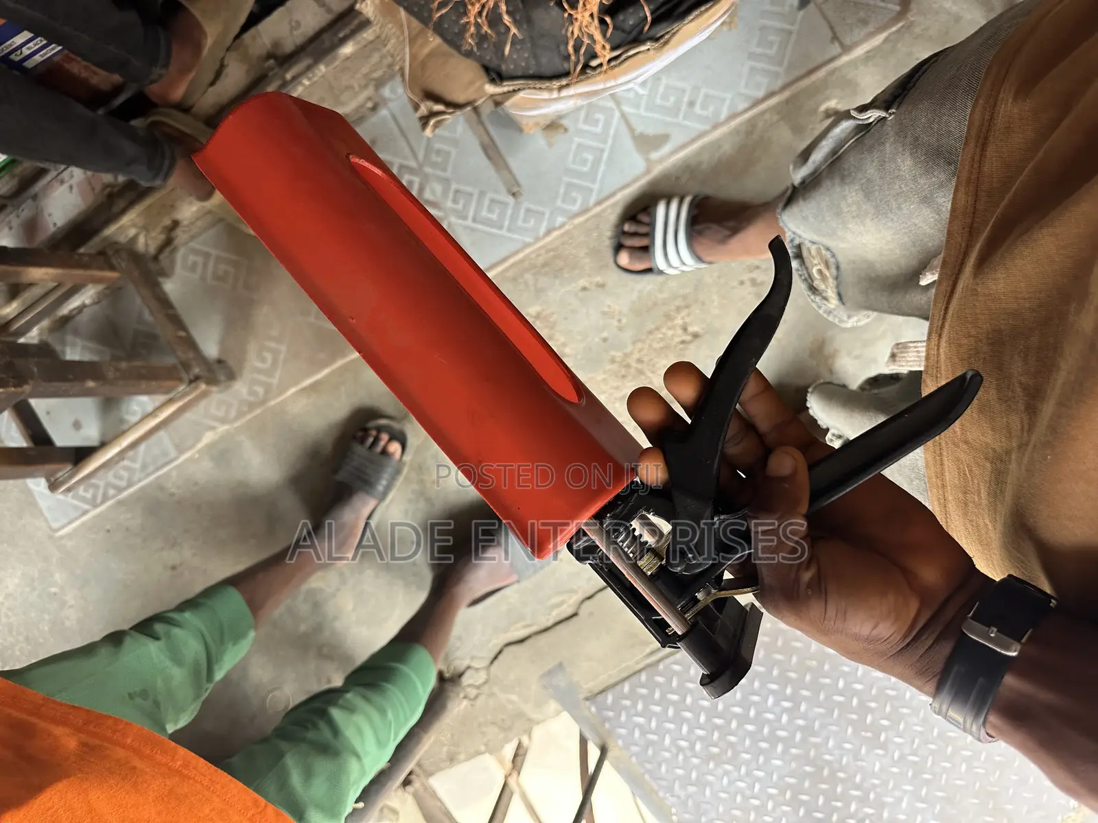 Plastic Seam Glue Gun, Double Tube, Nail Free Glue Assisted