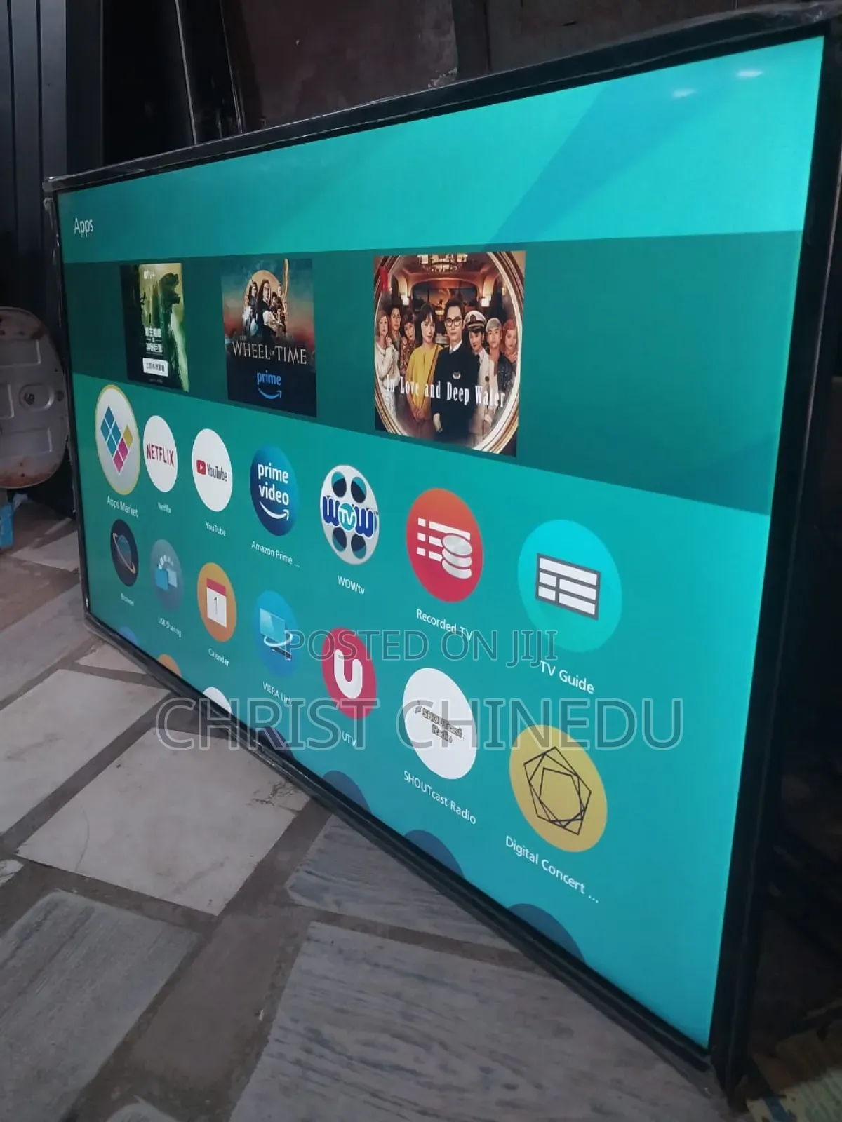 Uk Neatly Used 50inches Panasonic Smart Tv