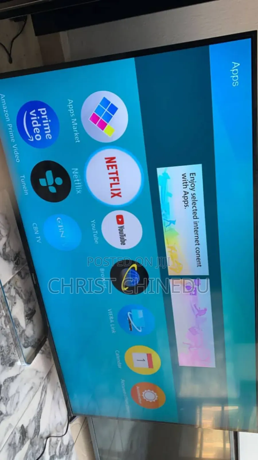 Uk Neatly Used 50inches Panasonic Smart Tv