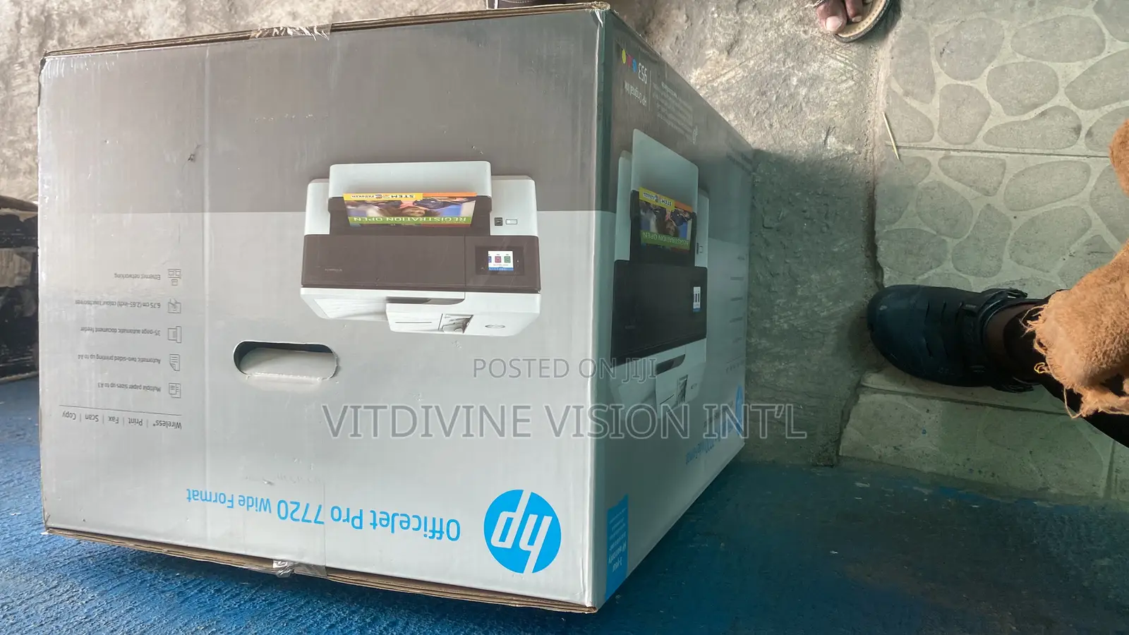 Hp Officejet Pro 7720 Wide Format A3 All-in-One Printer