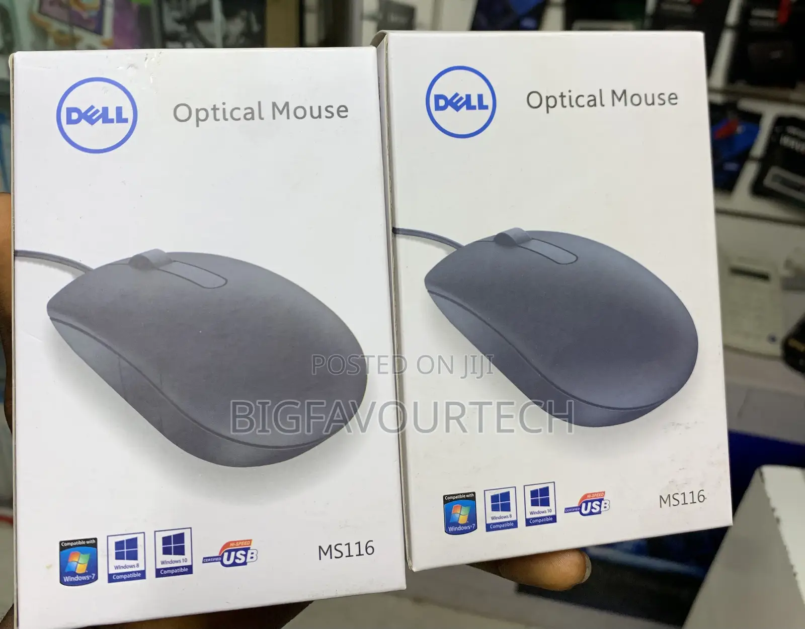 Dell Optical Wired Mouse - Ms116