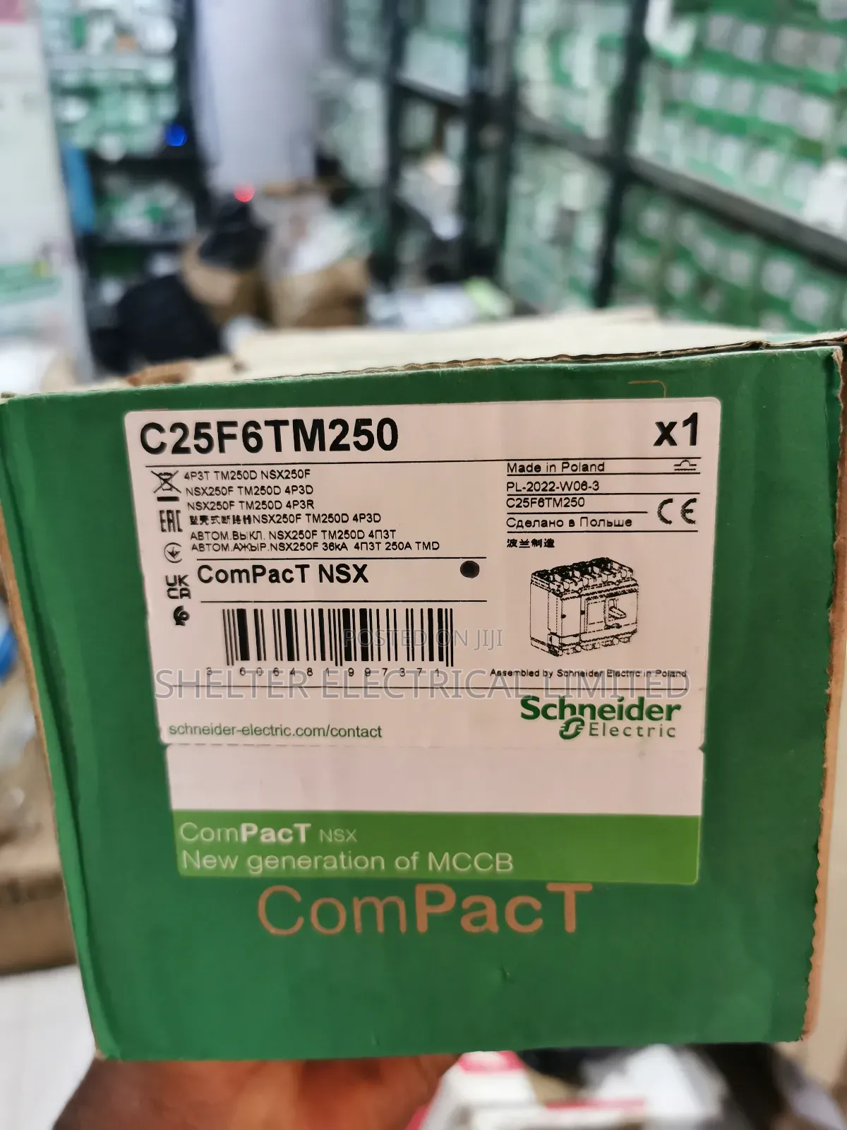 Circuit Breaker 250amp Original