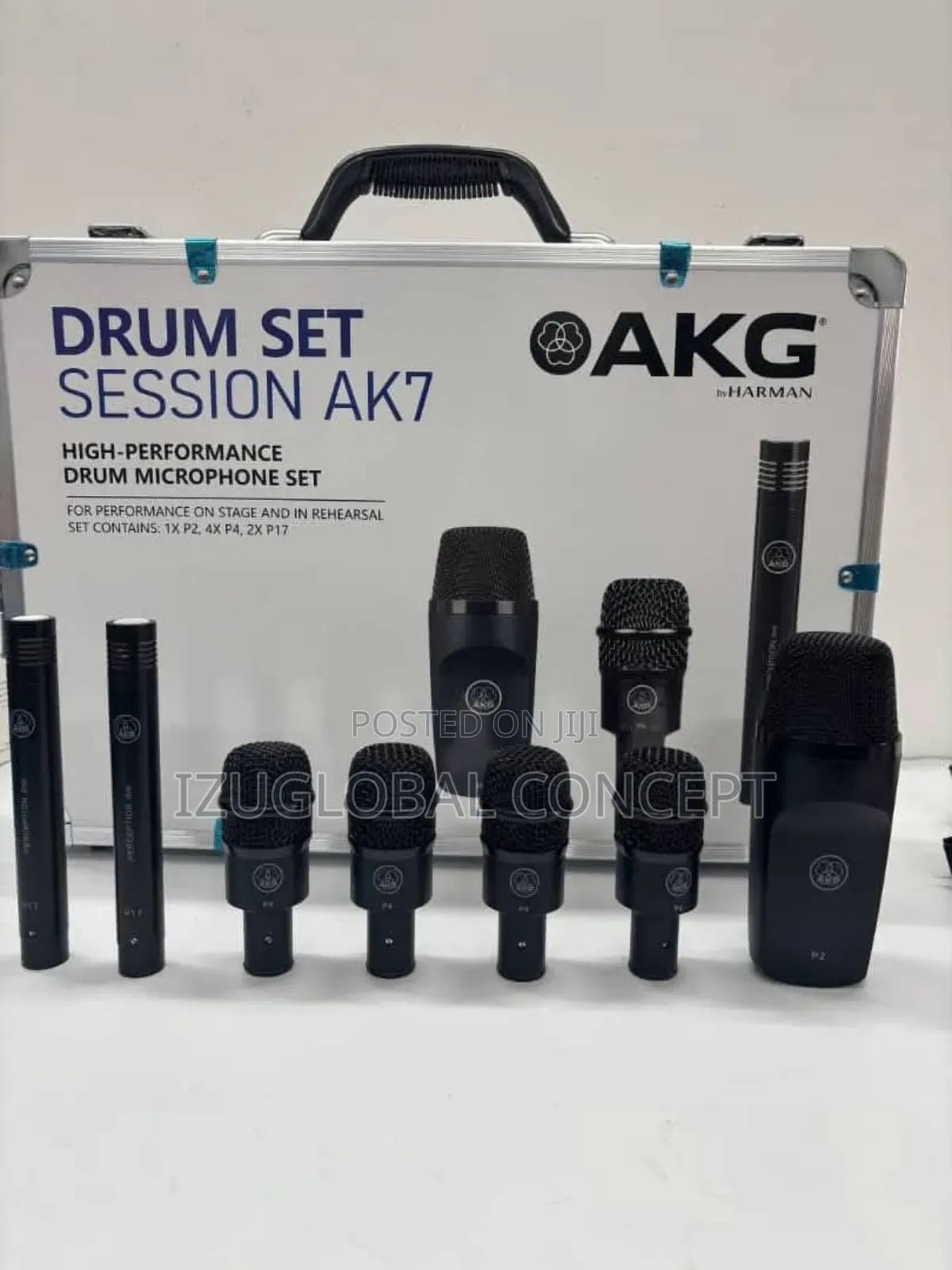 Akg Drum Set Session 1 Drum Microphone Pack