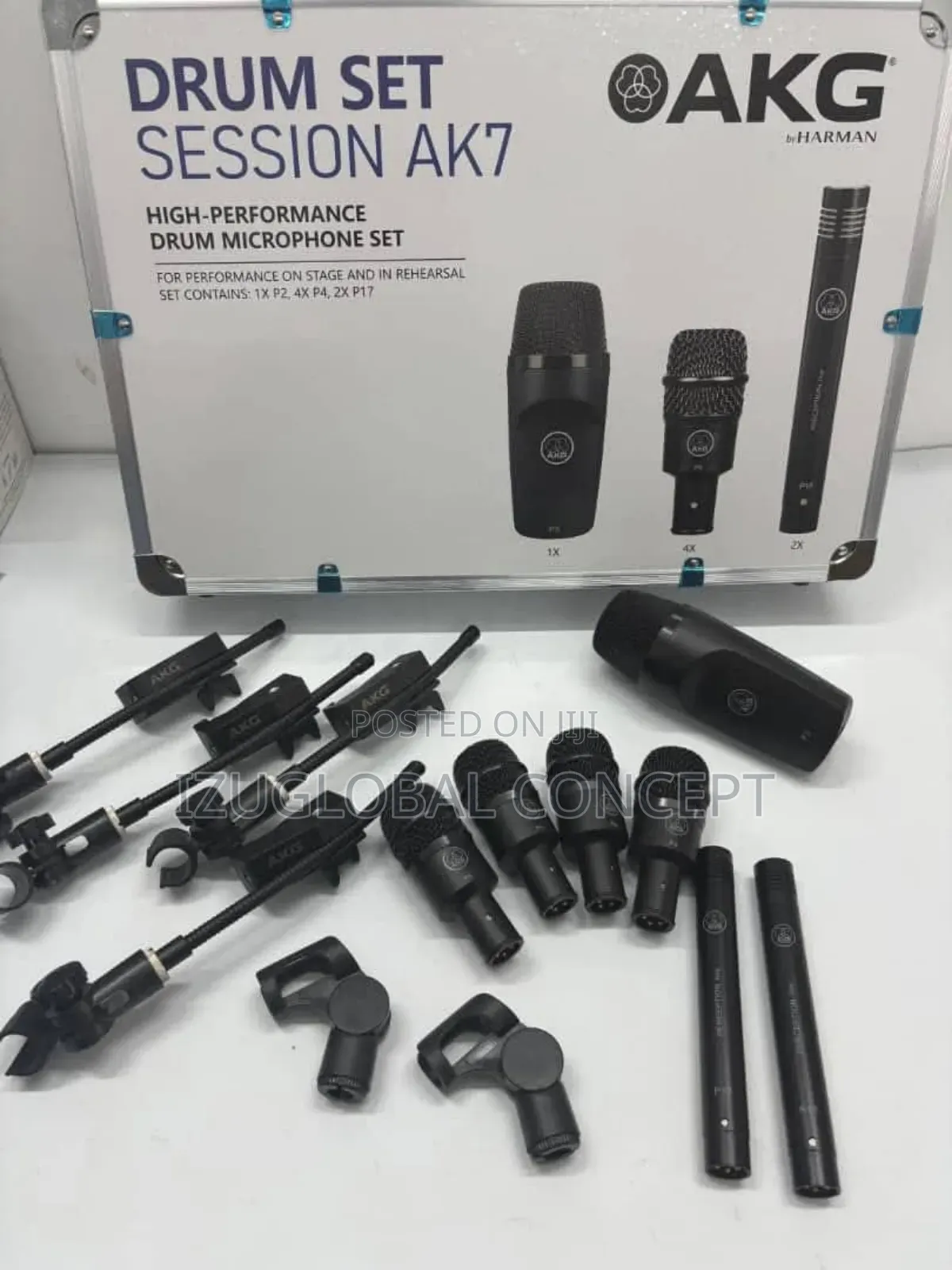 Akg Drum Set Session 1 Drum Microphone Pack
