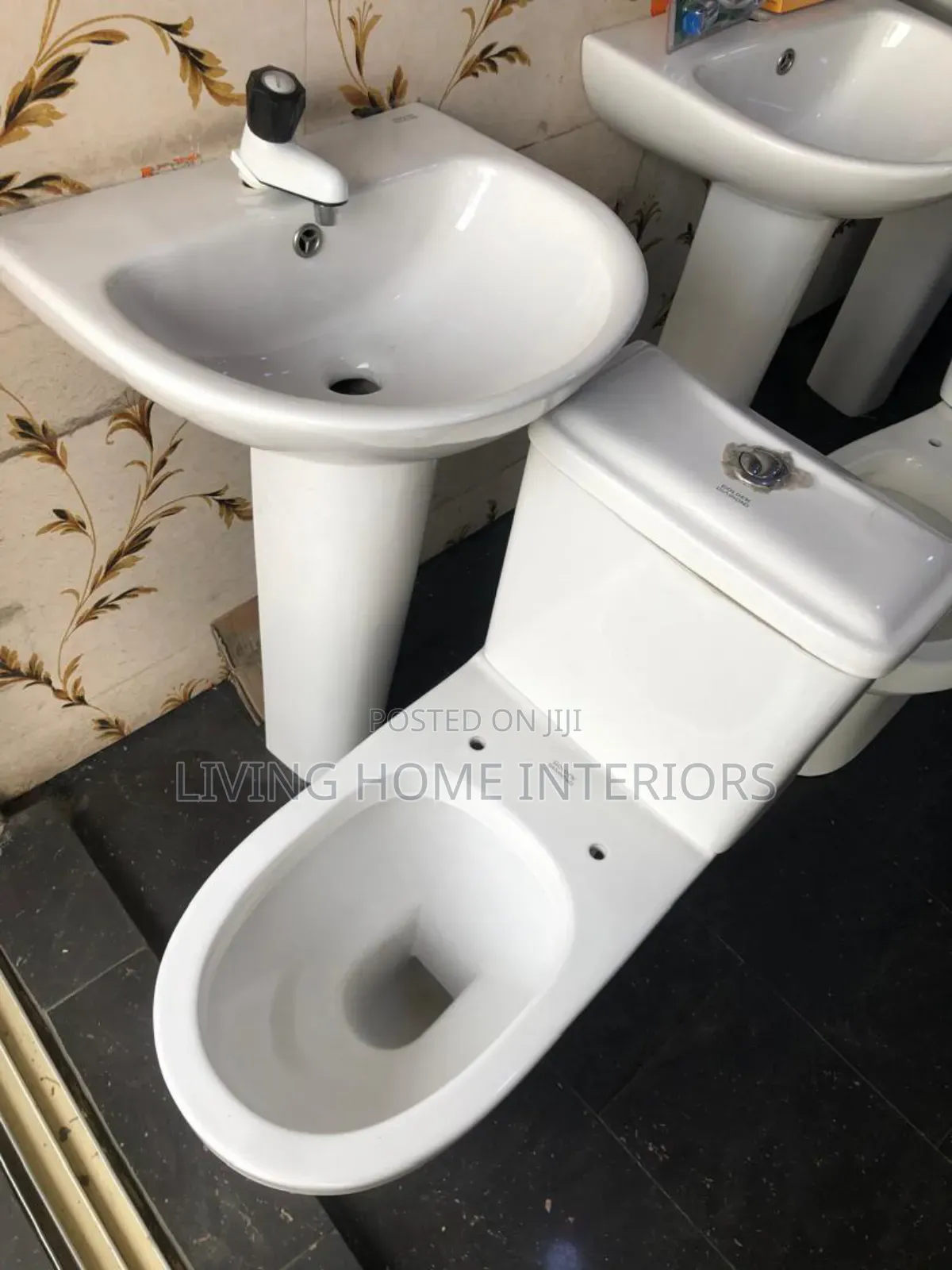 Golden Diamond High Quality Toilet Seat With Basin