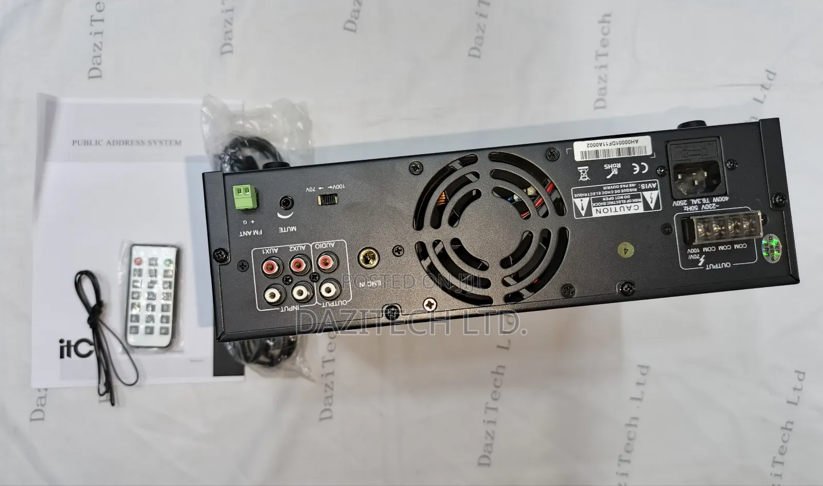 240watt Amplifier With Bluetooth