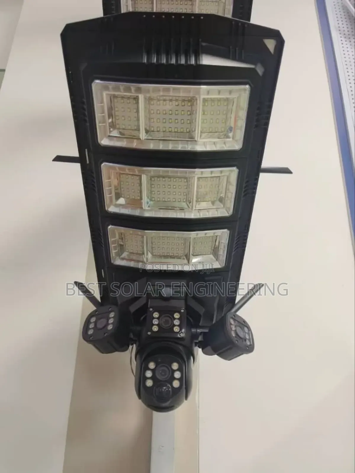 Solar Street Light With 3 Lens Camera 8mp (450w V380)