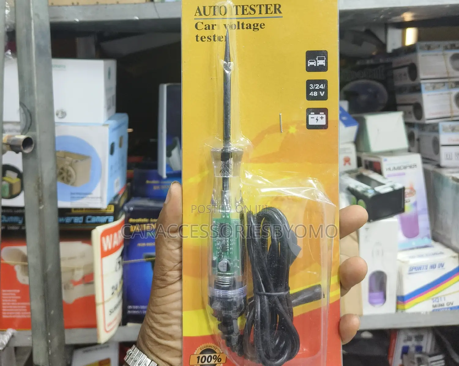 Dc3-48 Volt Tester Characteristic Car Voltage Tester