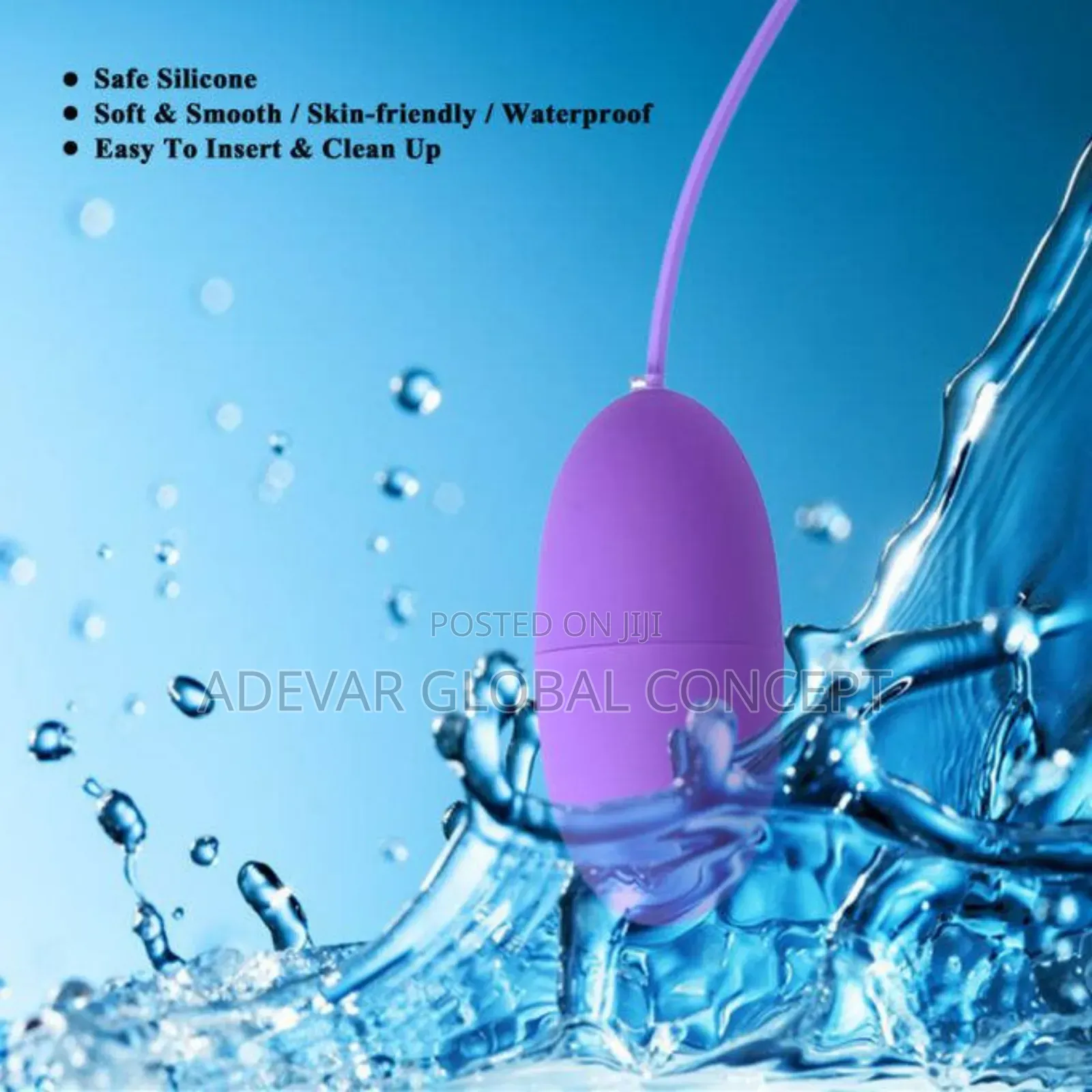 2in1 Gspot Stimulator Vibrator Eggs Sex for Anal and Vagina