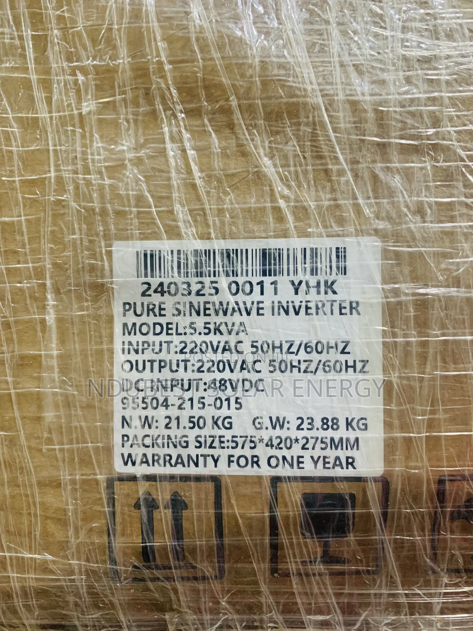 5.5kva 48v Yohako Inverter