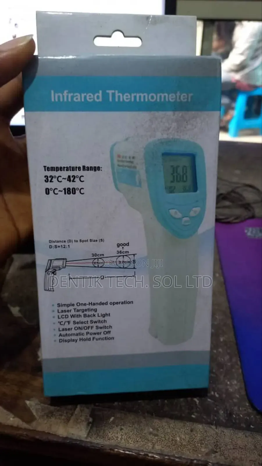 Dt8018 Infrared Non-contact Thermometer