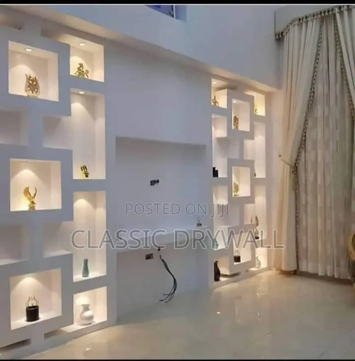 Plasterboard Tv Stand Design