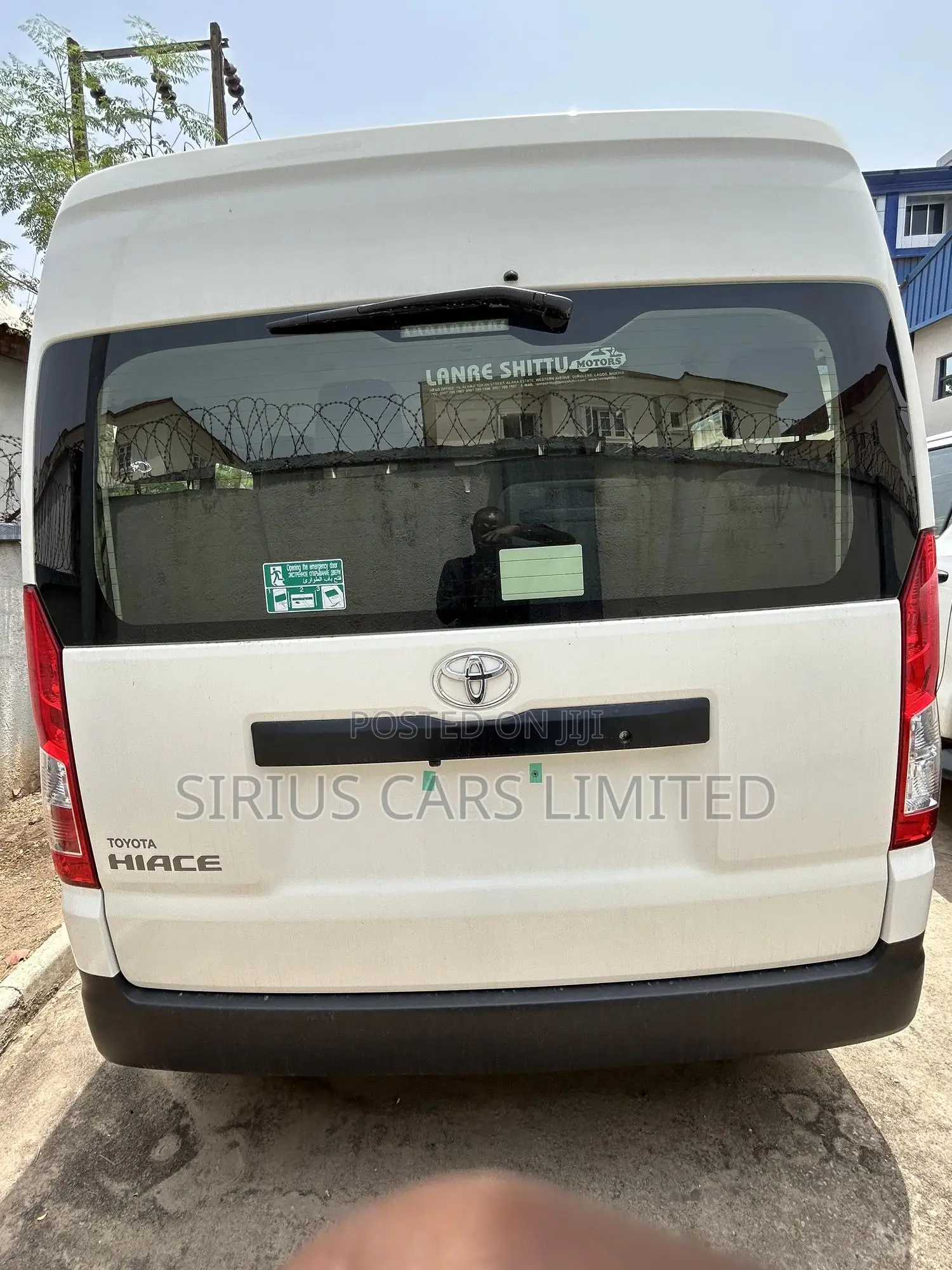 New Toyota HiAce 2023 White