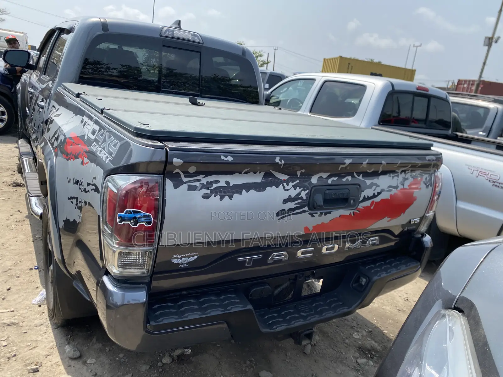 Toyota Tacoma TRD Sport 2018 Gray