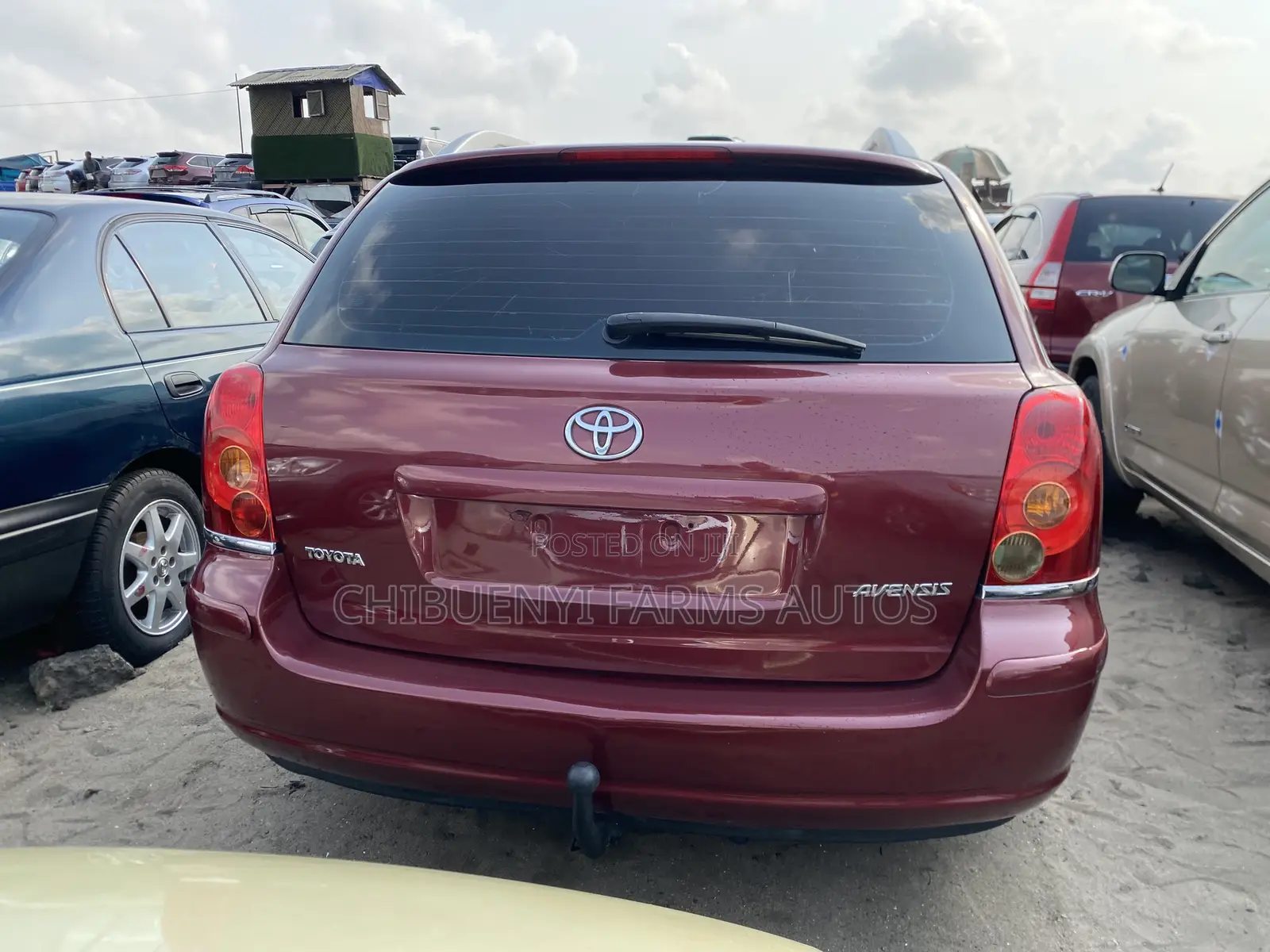 Toyota Avensis 1.8 VVT-i 2007 Red
