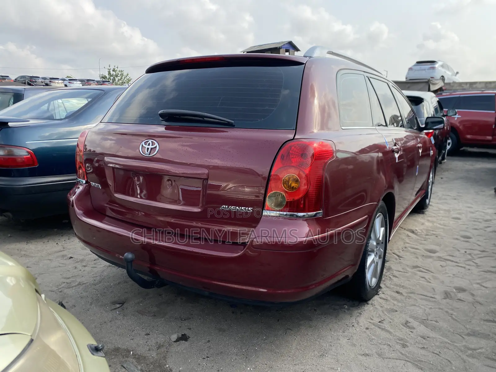 Toyota Avensis 1.8 VVT-i 2007 Red
