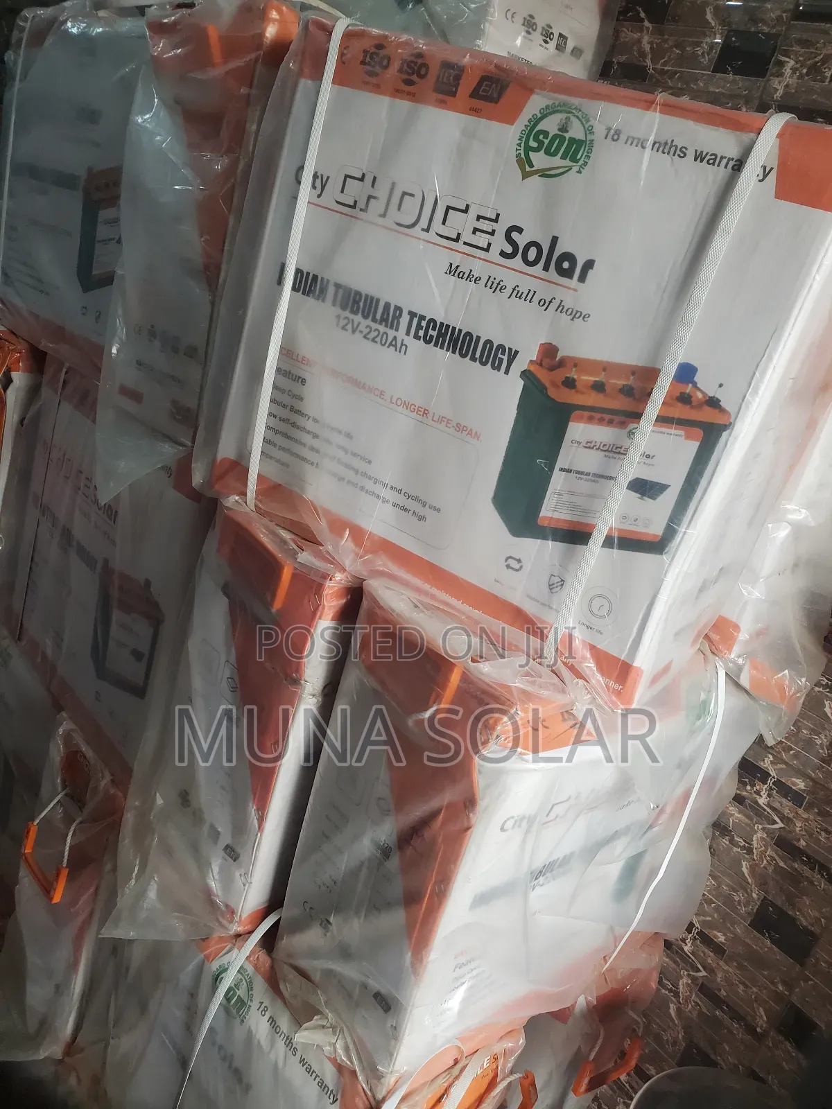 220ah 12v Choice Tubular Battery