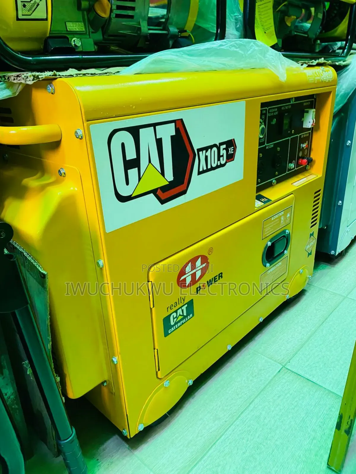 Original 10kva Cat Diesel Soundproof Generator With Warran