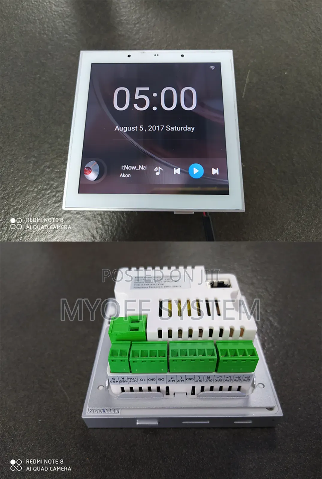 4 Inch Tuya Wi-Fi Smart Central Controller and Amplifier