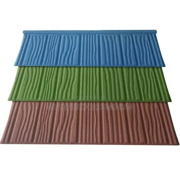 Gerald and Aluminum Roofing, Stone Coated Tiles Roofing