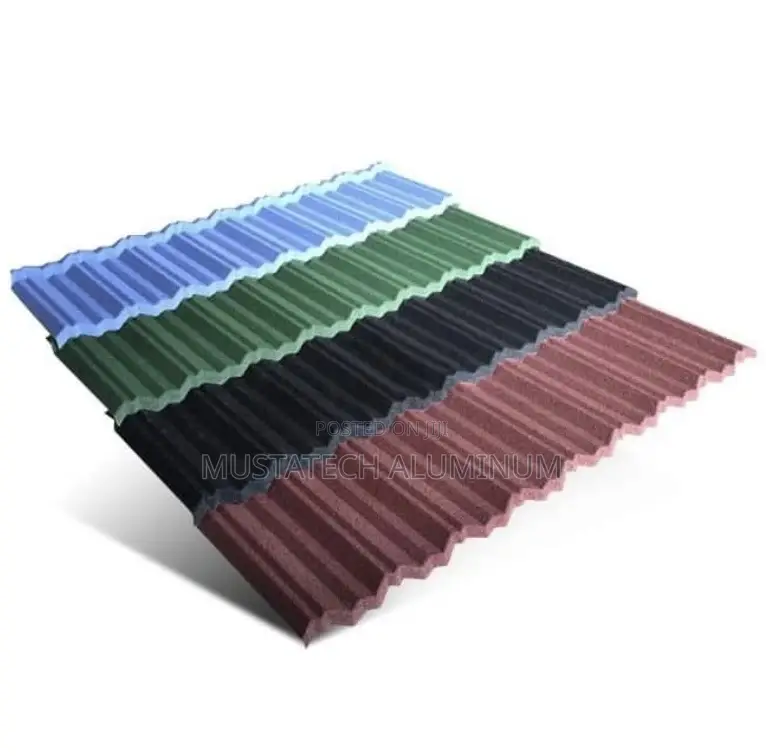 Gerald and Aluminum Roofing, Stone Coated Tiles Roofing