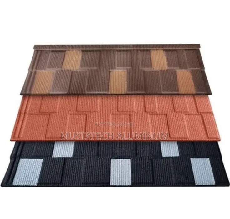 Gerald and Aluminum Roofing, Stone Coated Tiles Roofing