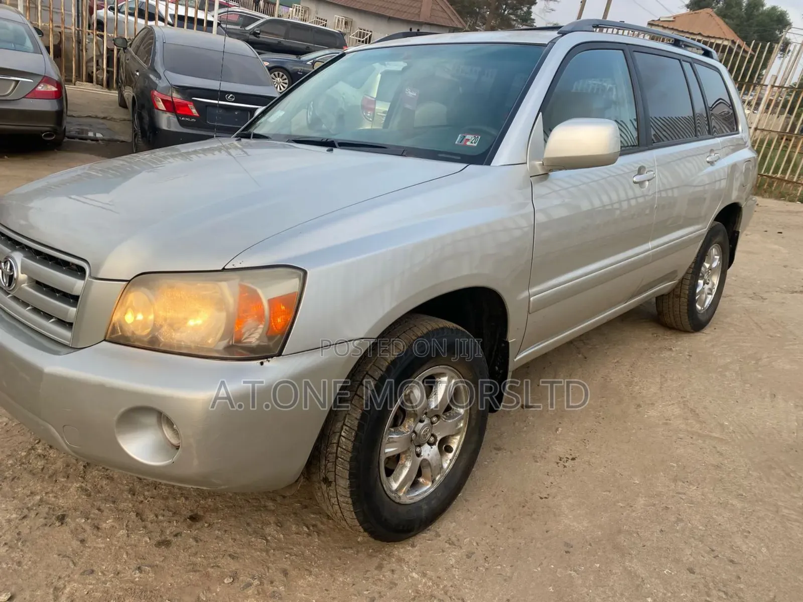 Toyota Highlander V6 2006 Silver