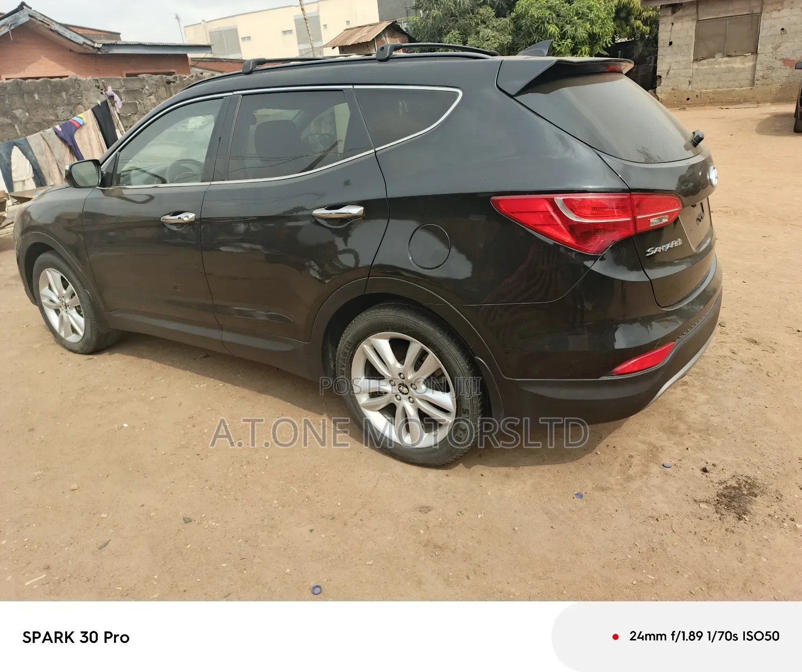 Hyundai Santa Fe 2014 Black