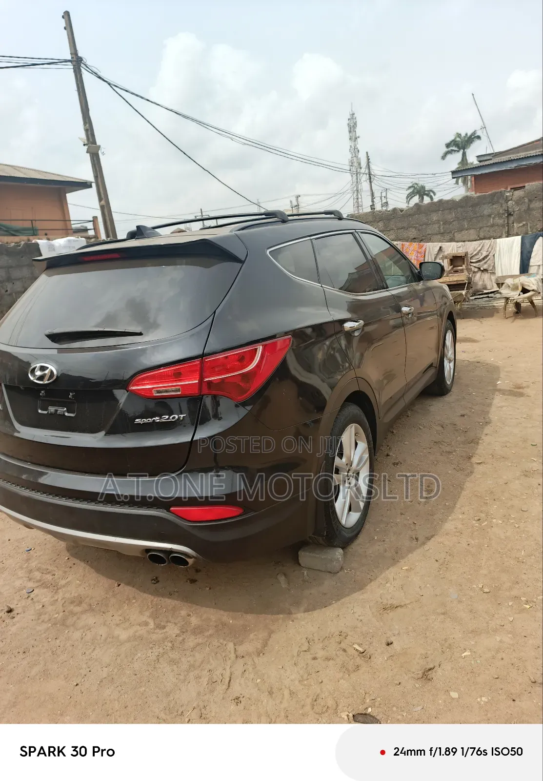 Hyundai Santa Fe 2014 Black