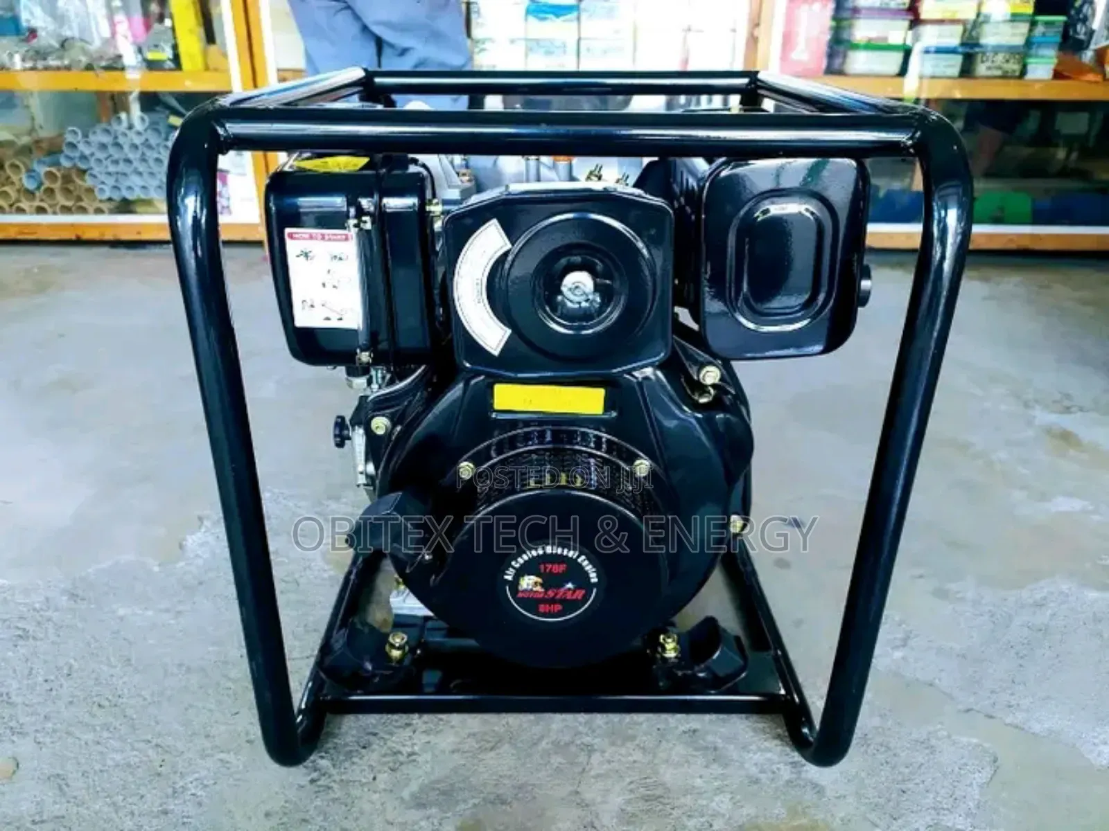 Kipor KDP 40 Diesel Water Pump – 3" Inlet, 7.6hp, 50l/Min